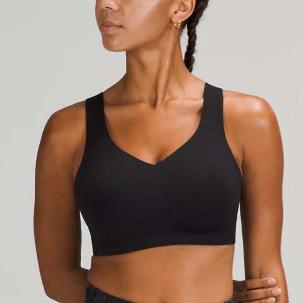 lululemon athletica Enlite Bra Weave Black 36 B sports bra